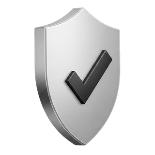 3D approval checkmark icon on the Quartz Vaultmarc how it works page