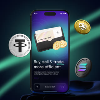 Quartz Vaultmarc mobile device displaying the trading platform interface